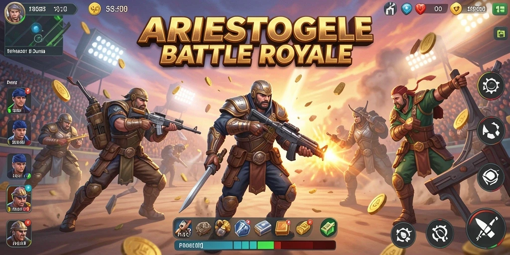 Gameplay ARIESTOGEL yang menegangkan dan penuh aksi.