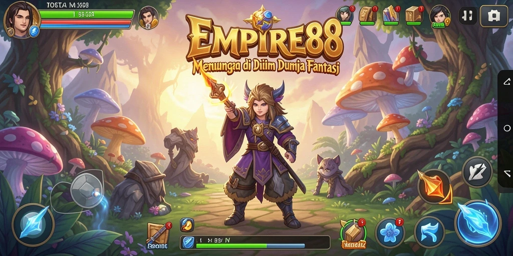 Screenshot gameplay EMPIRE88 menampilkan aksi petualangan yang mendebarkan.