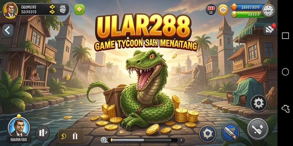Screenshot gameplay ULAR288 yang menunjukkan aksi Tycoon seru.